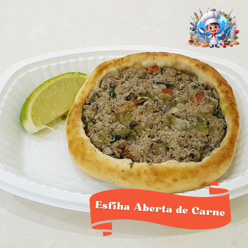 Esfiha Aberta de Carne