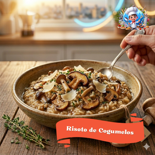Risoto de Cogumelos