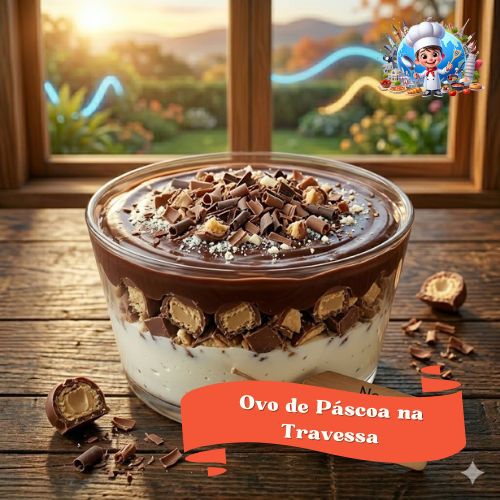 Ovo de Páscoa na Travessa